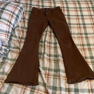 High Rise Vintage Flare -Brown 5S